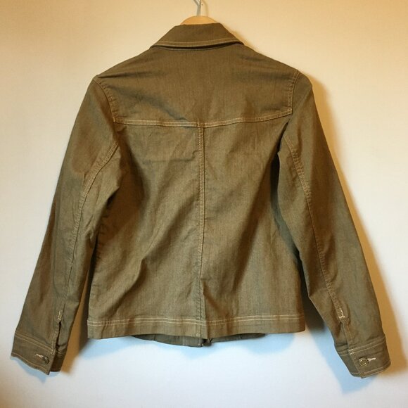 Northern Reflections Tan Denim Jean Jacket - Picture 2 of 16